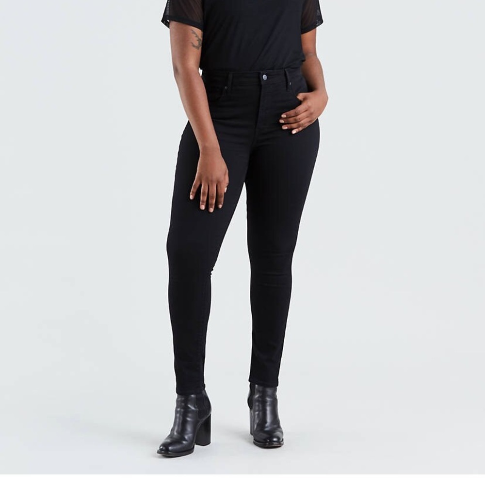 Levi’s Premium 721 High Rise Skinny in Black